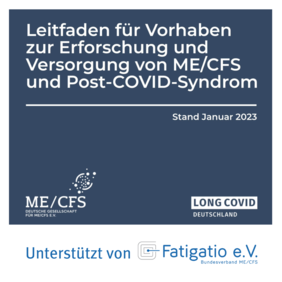 Leitfaden ME/CFS Post COVID unterstützt von Fatigatio e.V. - Bundesverband ME/CFS
