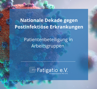 Patientenbeteiligung in den Arbeitsgruppen der Nationalen Dekade gegen Postinfektiöse Erkrankungen 