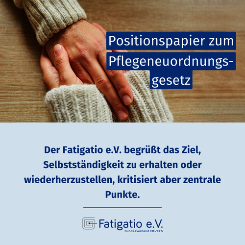 Positionspapier zum Pflegeneuordnungsgesetz